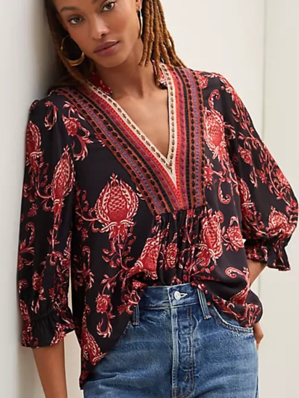Bl^nk London for Anthropologie Stephanie Top S